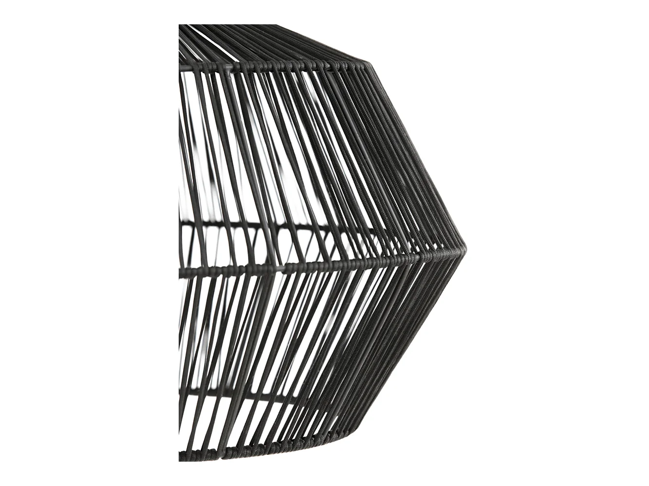 Suspension DEYA - Ø40x24cm - Noir