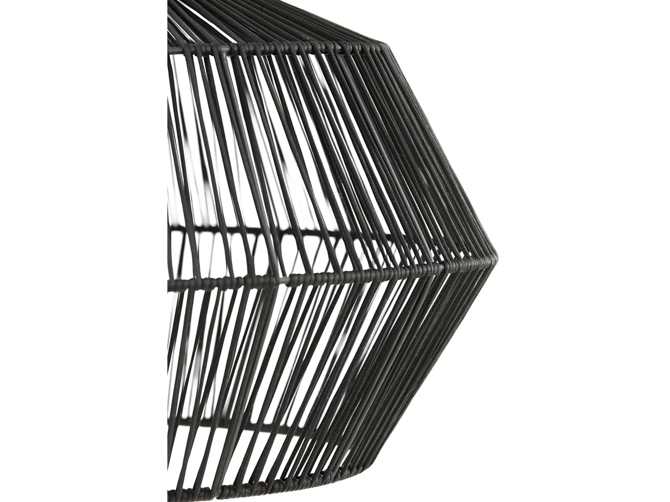 Suspension DEYA - Ø40x24cm - Noir