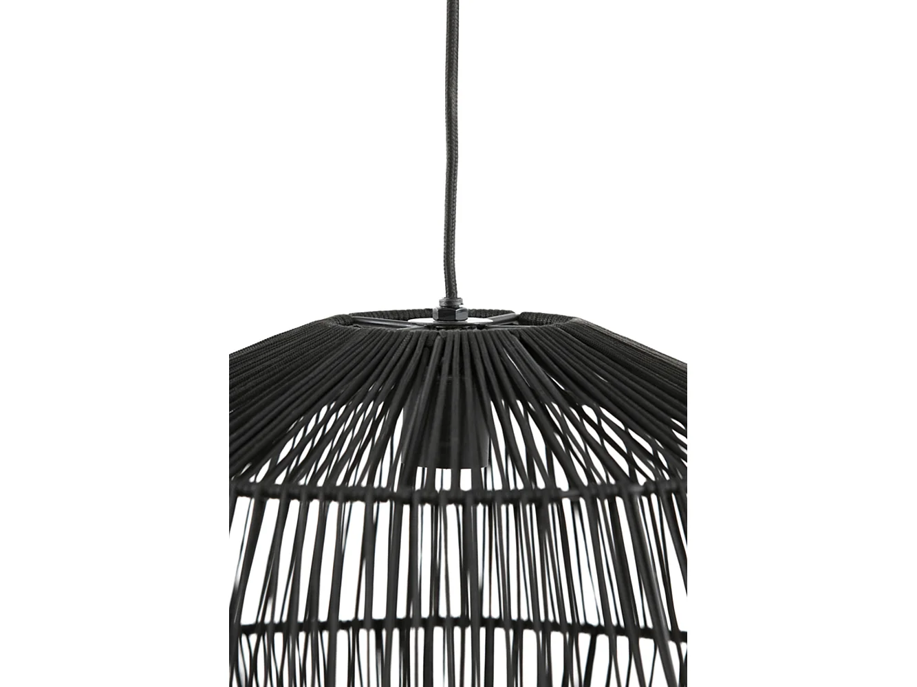 Suspension DEYA - Ø40x24cm - Noir