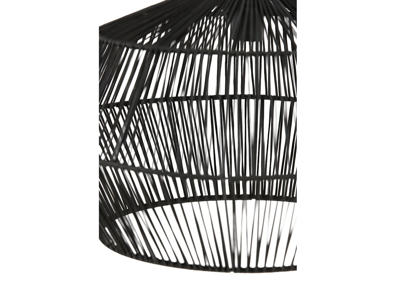 Suspension DEYA - Ø40x24cm - Noir