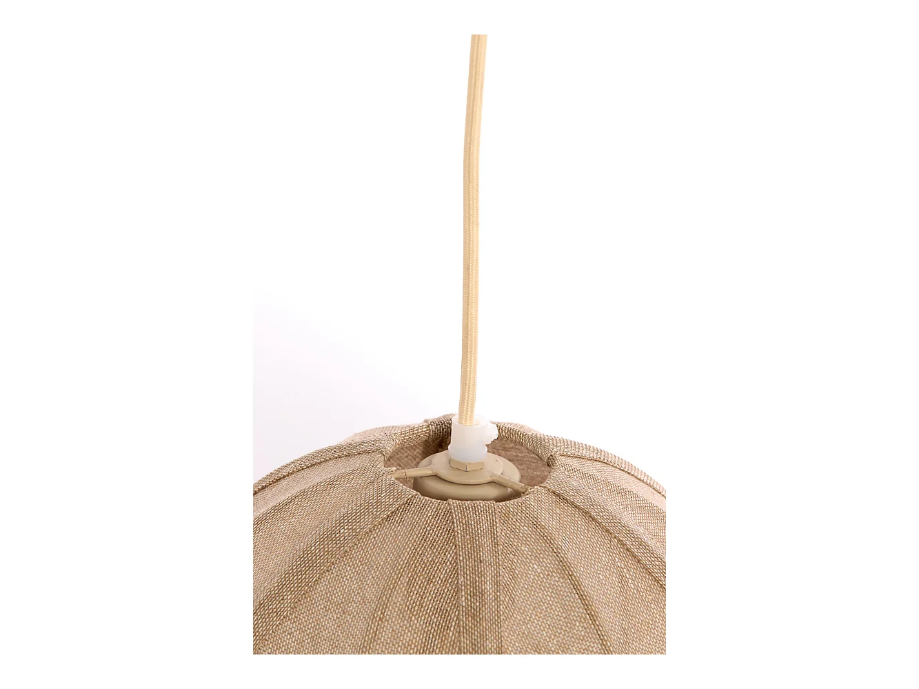 Pendelleuchte SUKAU - Ø38x32cm - Braun