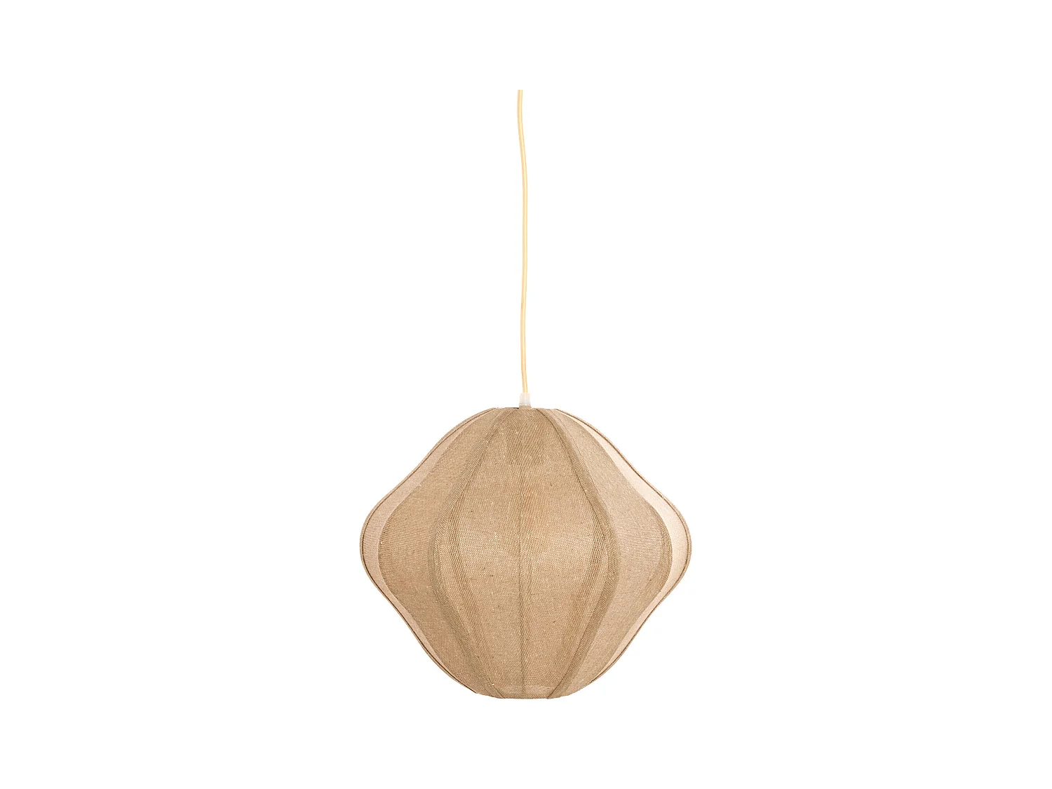 Lampe à suspension SUKAU - Ø38x32cm - Marron