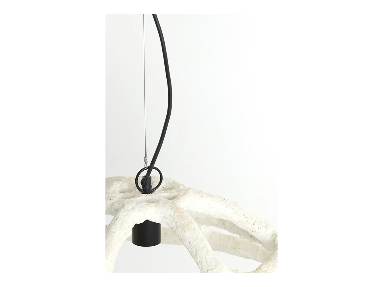 Suspension PORILA - Ø52x24cm - Marron