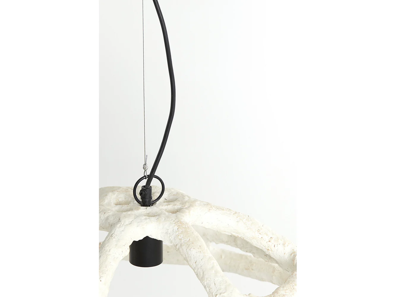 Suspension PORILA - Ø52x24cm - Marron