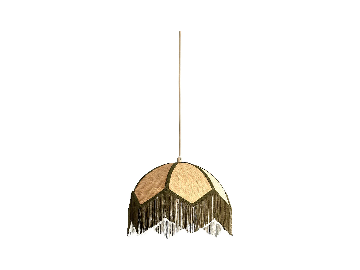 Suspension SULINA - Ø35x28cm - Vert