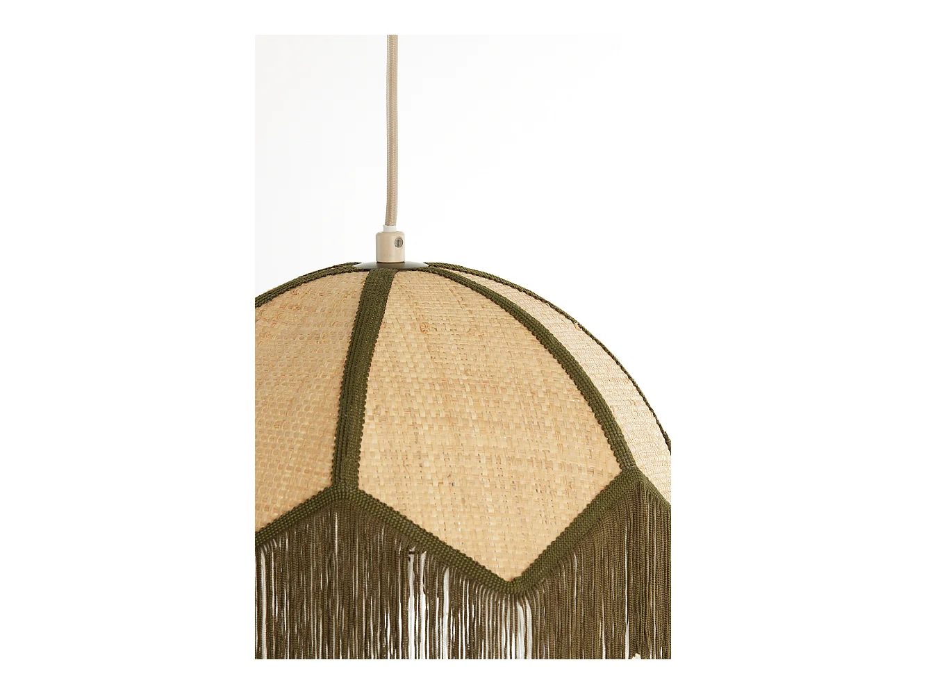 Suspension SULINA - Ø35x28cm - Vert