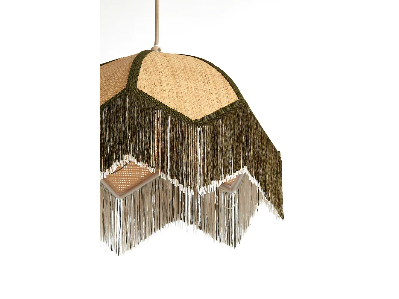 Suspension SULINA - Ø35x28cm - Vert