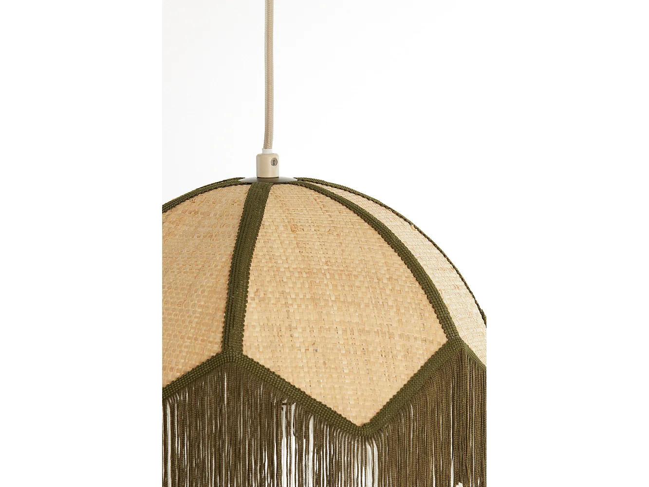 Suspension SULINA - Ø35x28cm - Vert