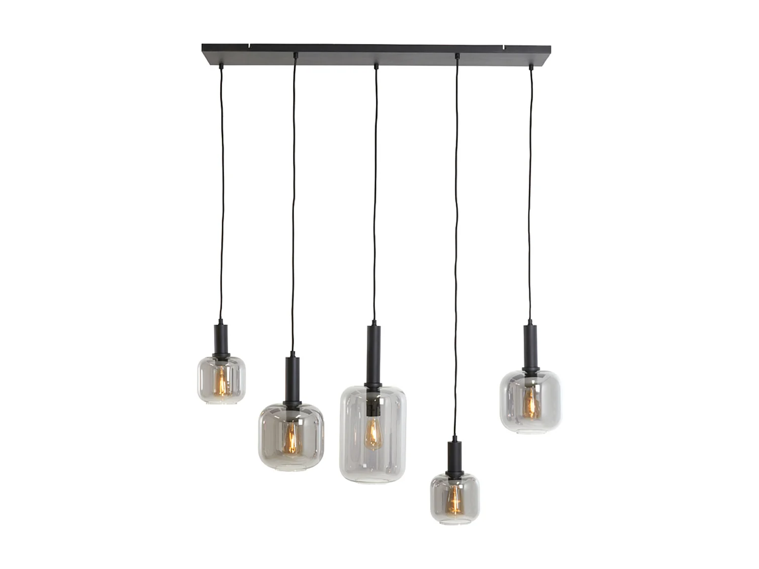 Suspension LEKAR - 110x22x32cm - Noir