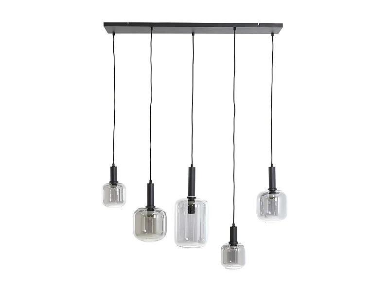 Suspension LEKAR - 110x22x32cm - Noir