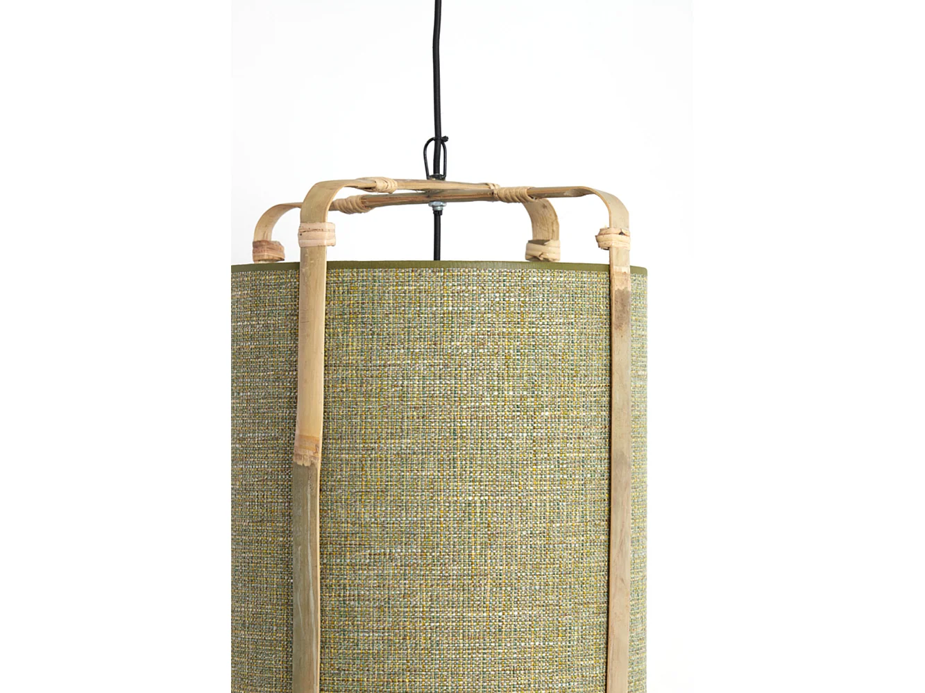 Suspension SENDAI - Ø32x60cm - Vert