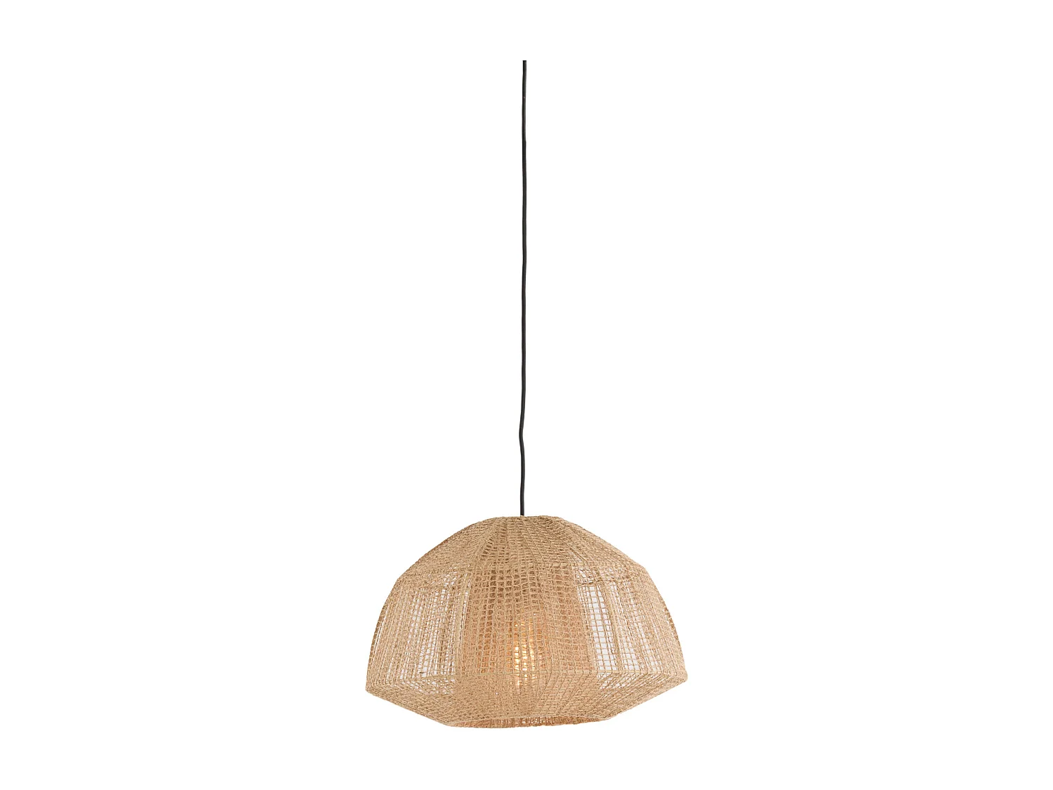 Suspension MACUL - Ø40x25cm - Marron