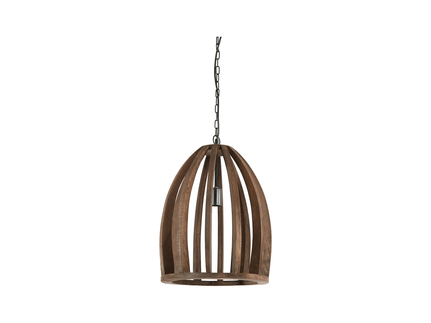 Suspension HARANKA - Ø38x46cm - Marron