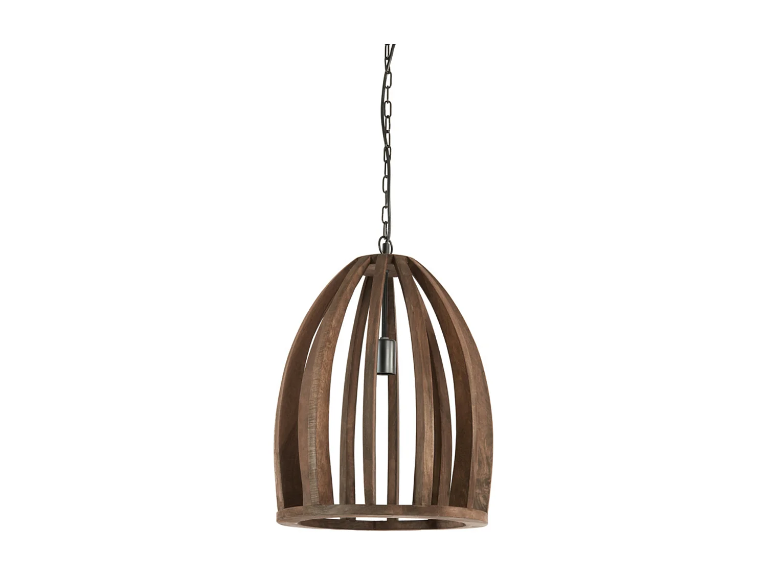 Suspension HARANKA - Ø38x46cm - Marron