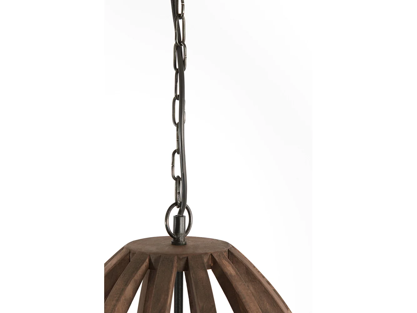 Suspension HARANKA - Ø38x46cm - Marron