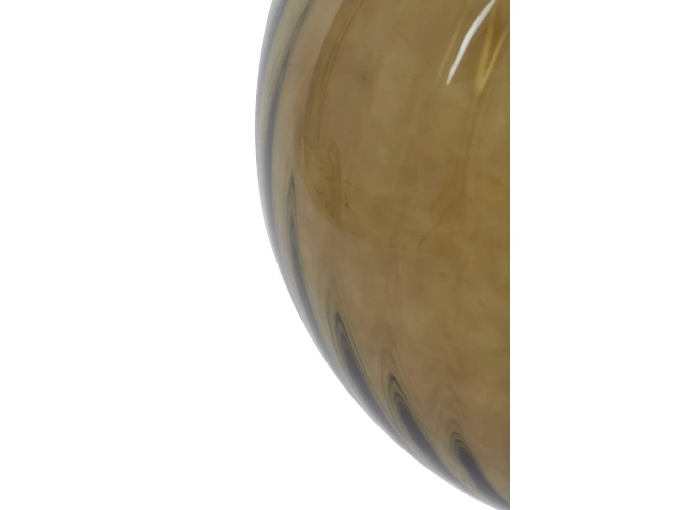 Lampe à suspension MAGDALA - Ø40x40cm - Marron