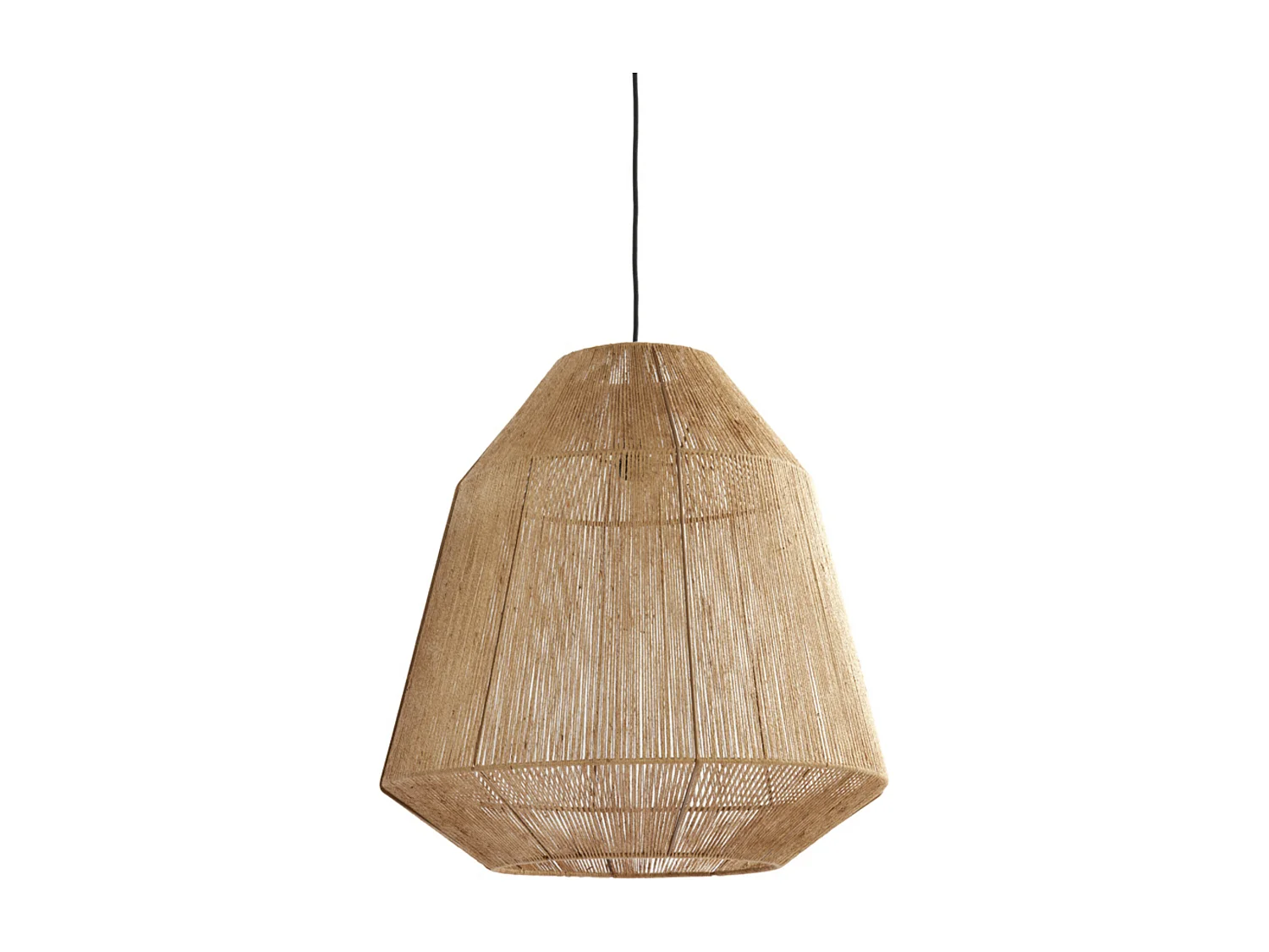 Suspension MALVA - Ø60x60cm - Marron