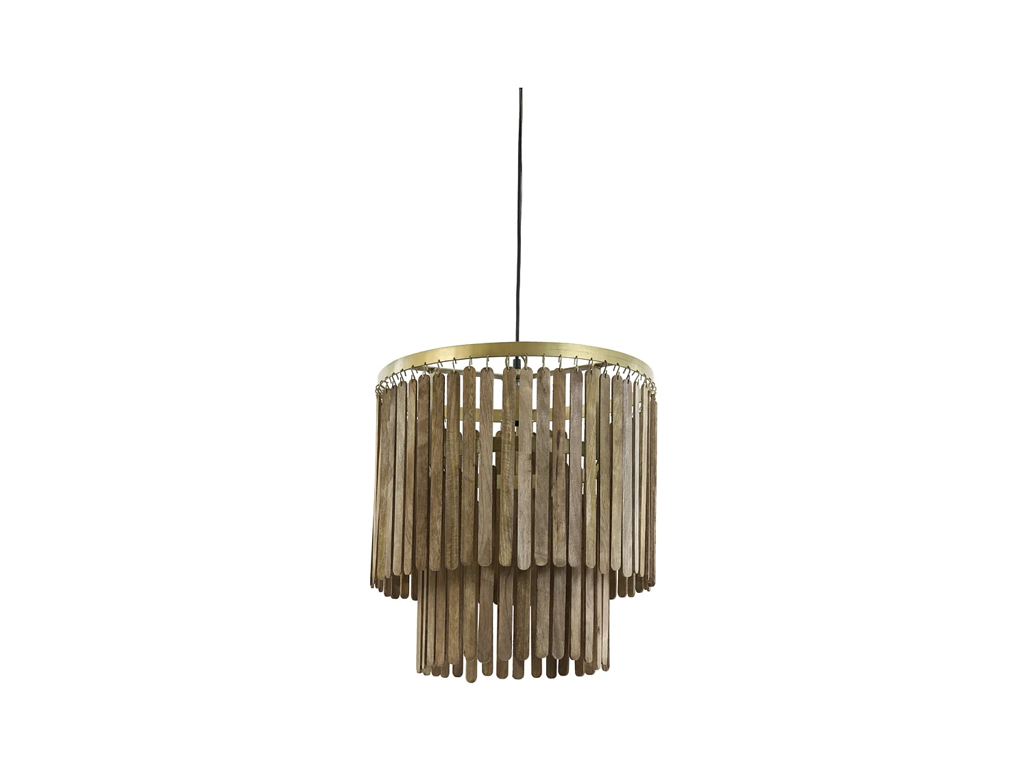 Suspension GULARO - Ø45x43cm - Marron