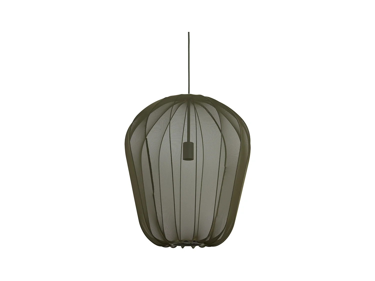Pendelleuchte PLUMERIA - Ø50x60cm - Grün