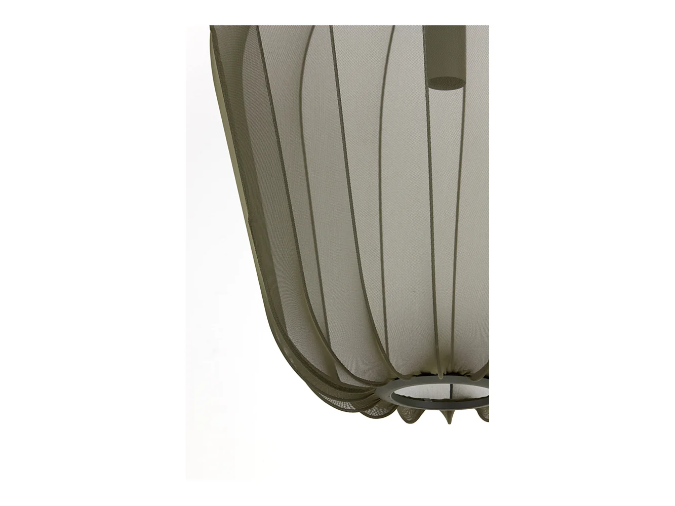 Pendelleuchte PLUMERIA - Ø50x60cm - Grün