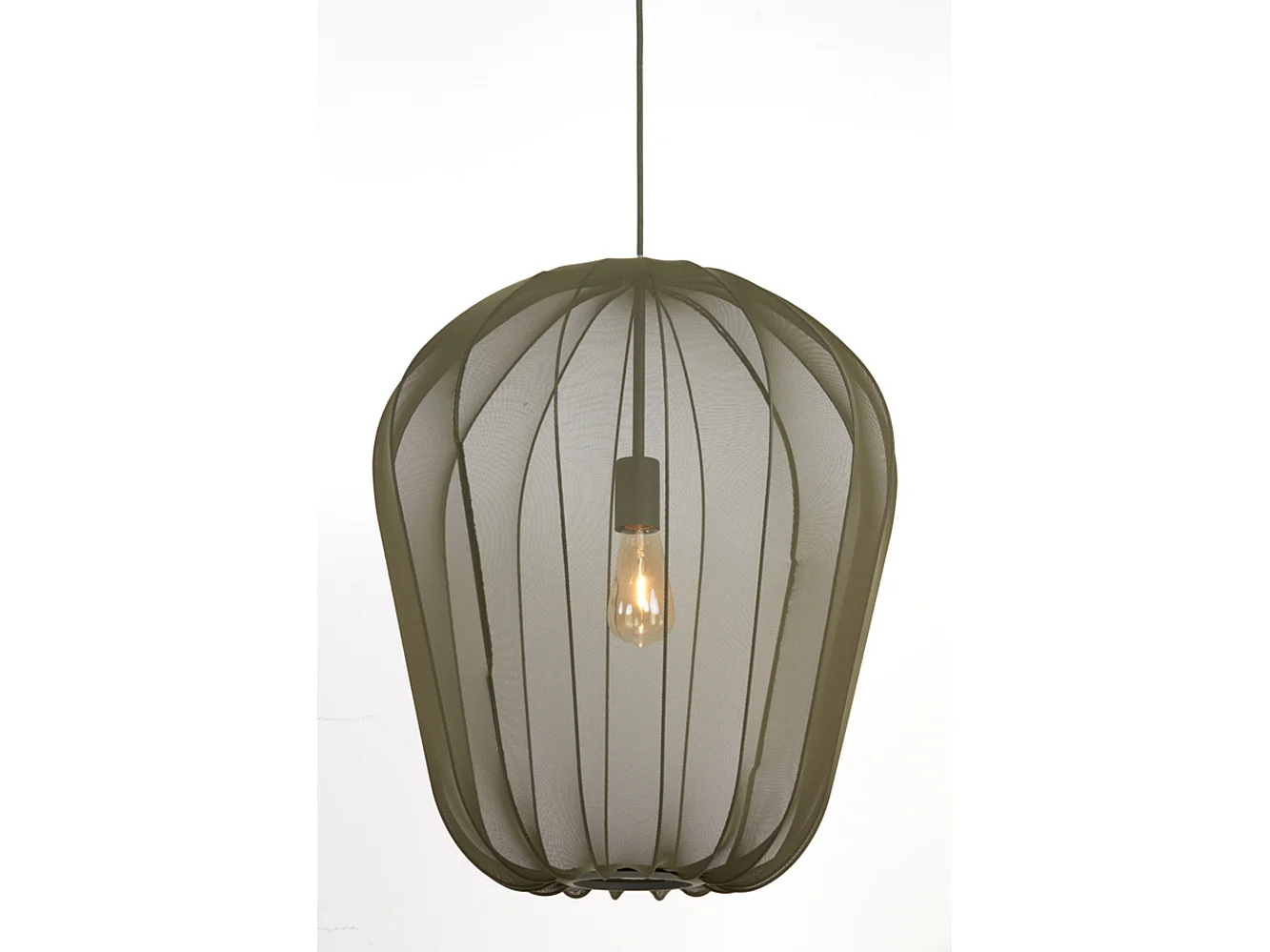 Lampe à suspension PLUMERIA - Ø50x60cm - Vert