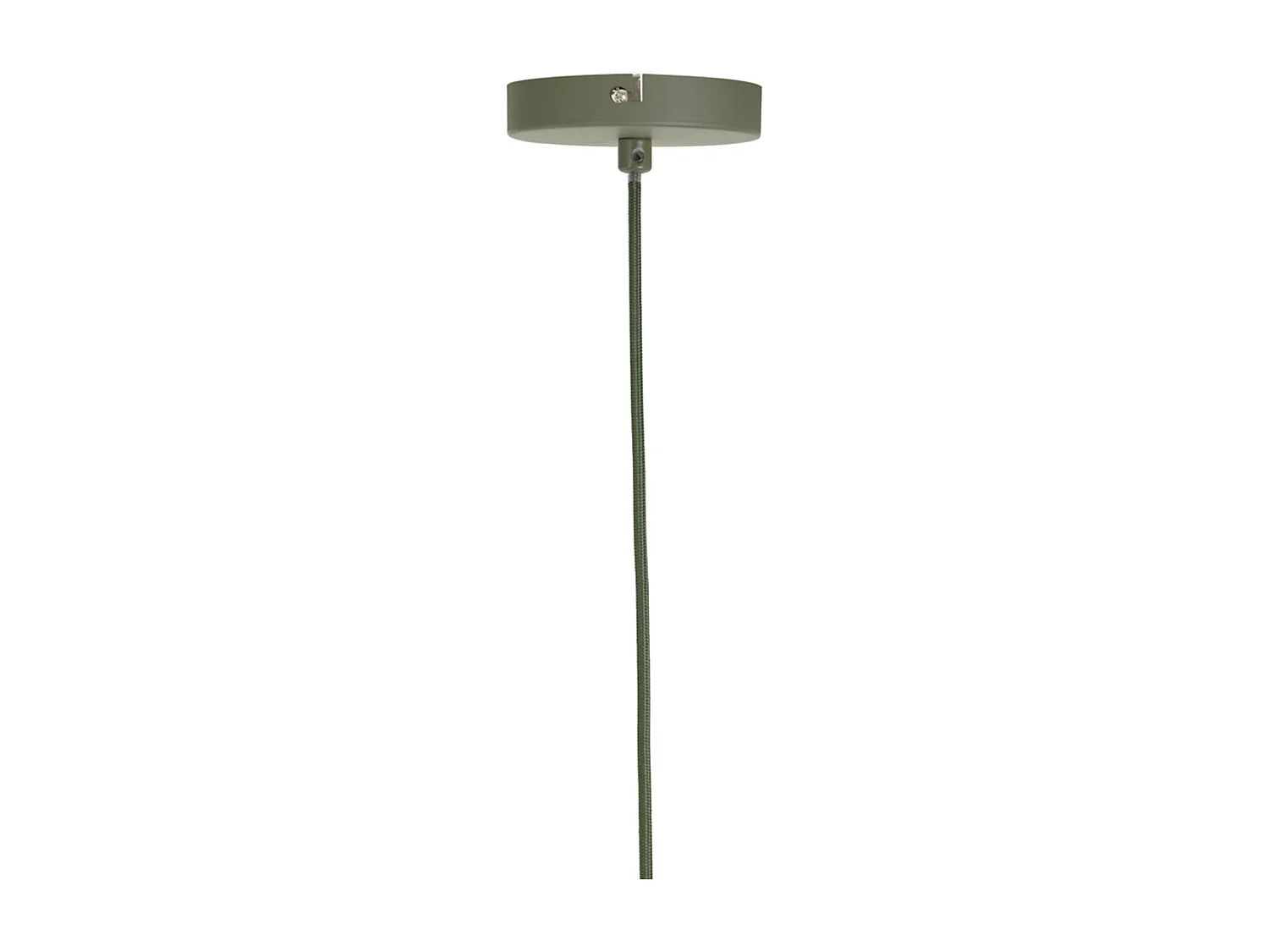 Lampe à suspension PLUMERIA - Ø50x60cm - Vert