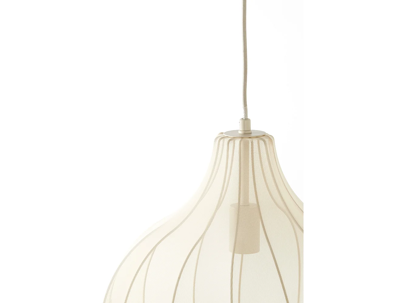 Suspension ELATI - Ø39x42cm - Marron