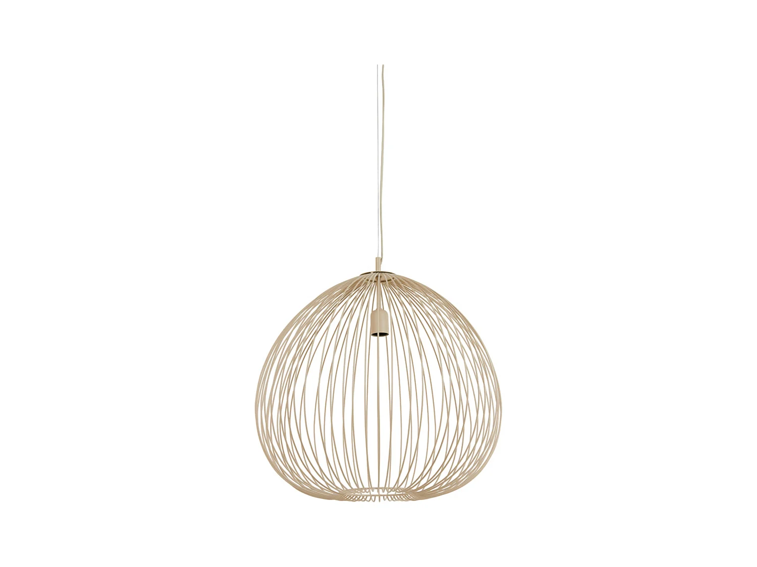 Suspension RILANA - Ø56x55cm - Blanc