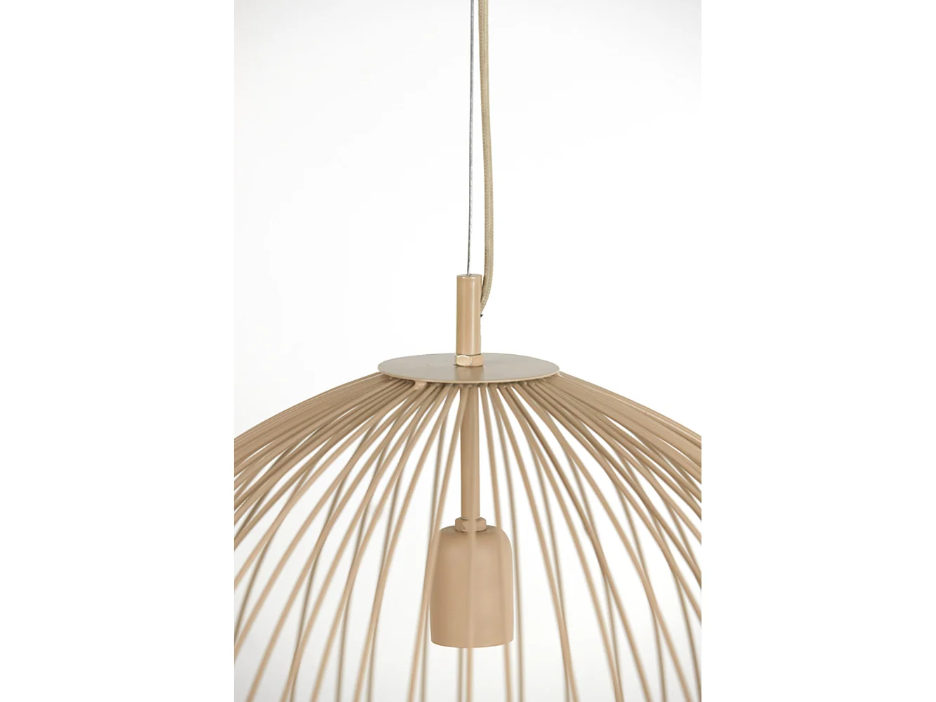 Suspension RILANA - Ø56x55cm - Blanc