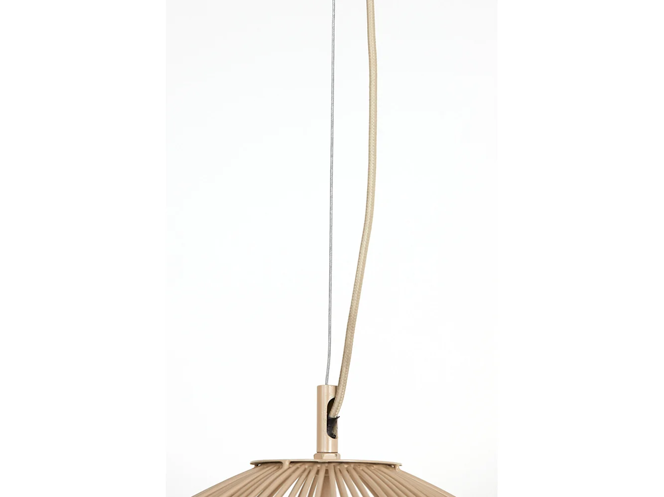 Suspension RILANA - Ø56x55cm - Blanc