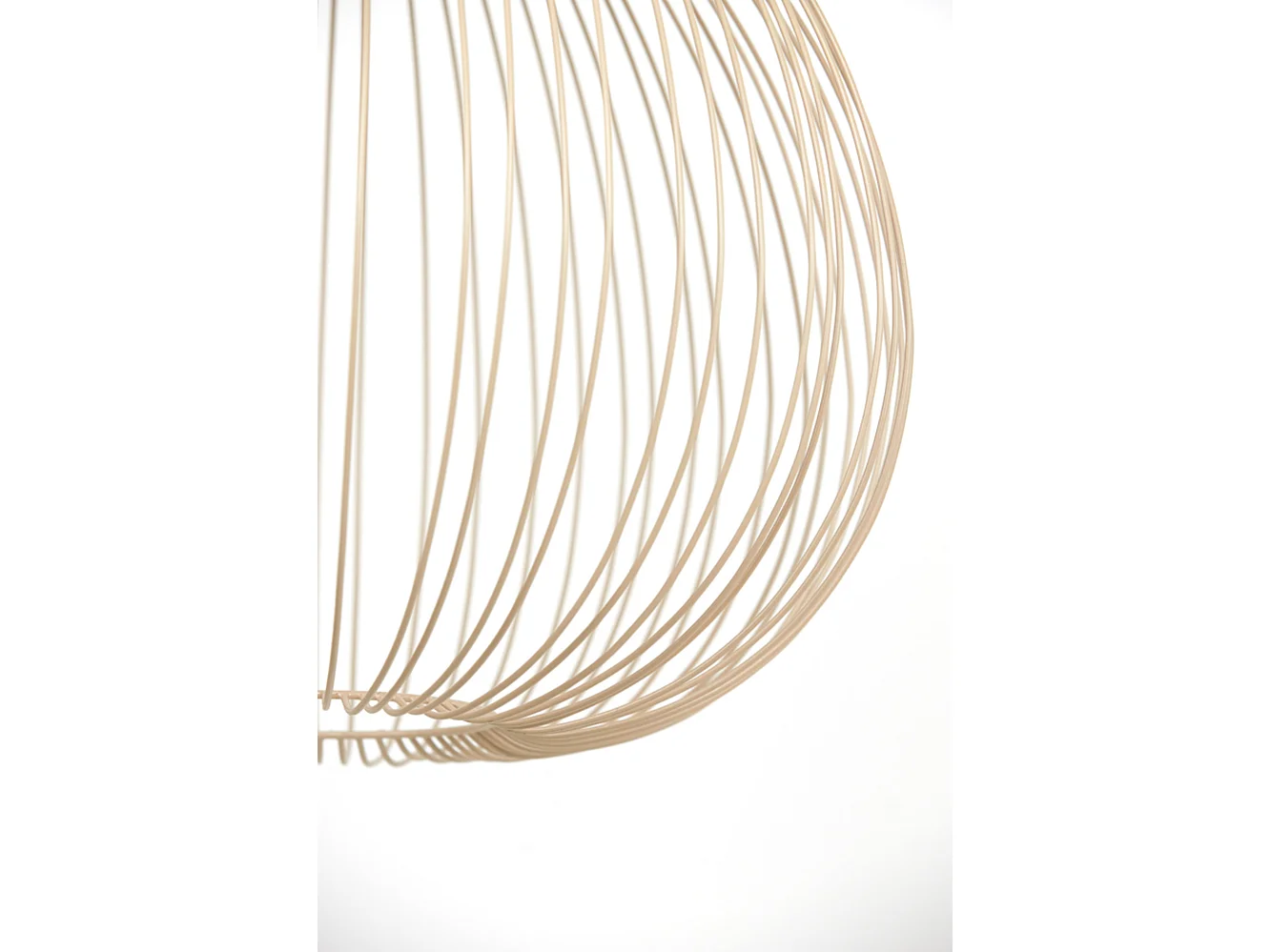 Suspension RILANA - Ø56x55cm - Blanc