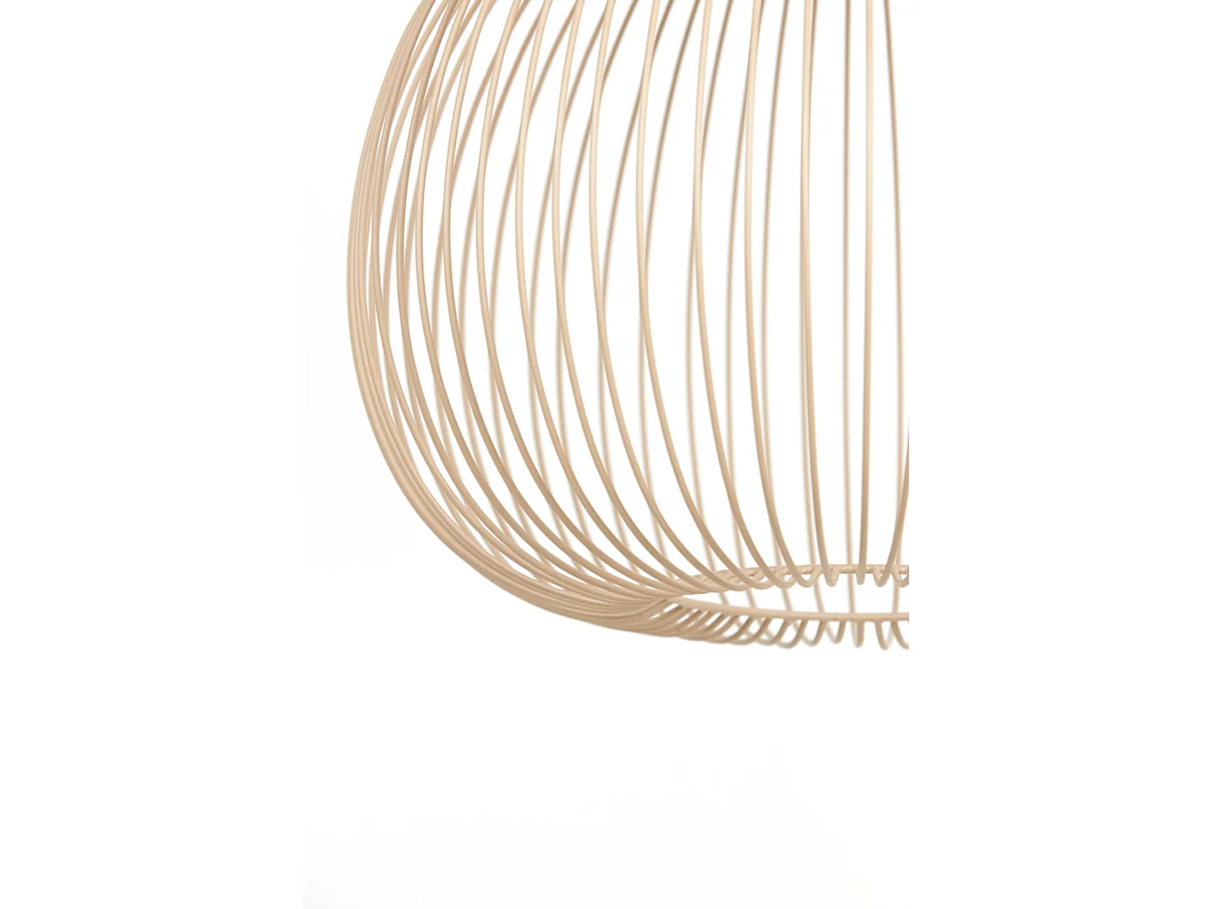 Suspension RILANA - Ø56x55cm - Blanc