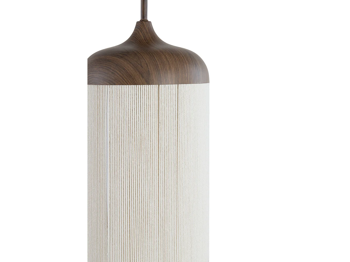 Pendelleuchte DANIA - 90x22x32cm - Braun