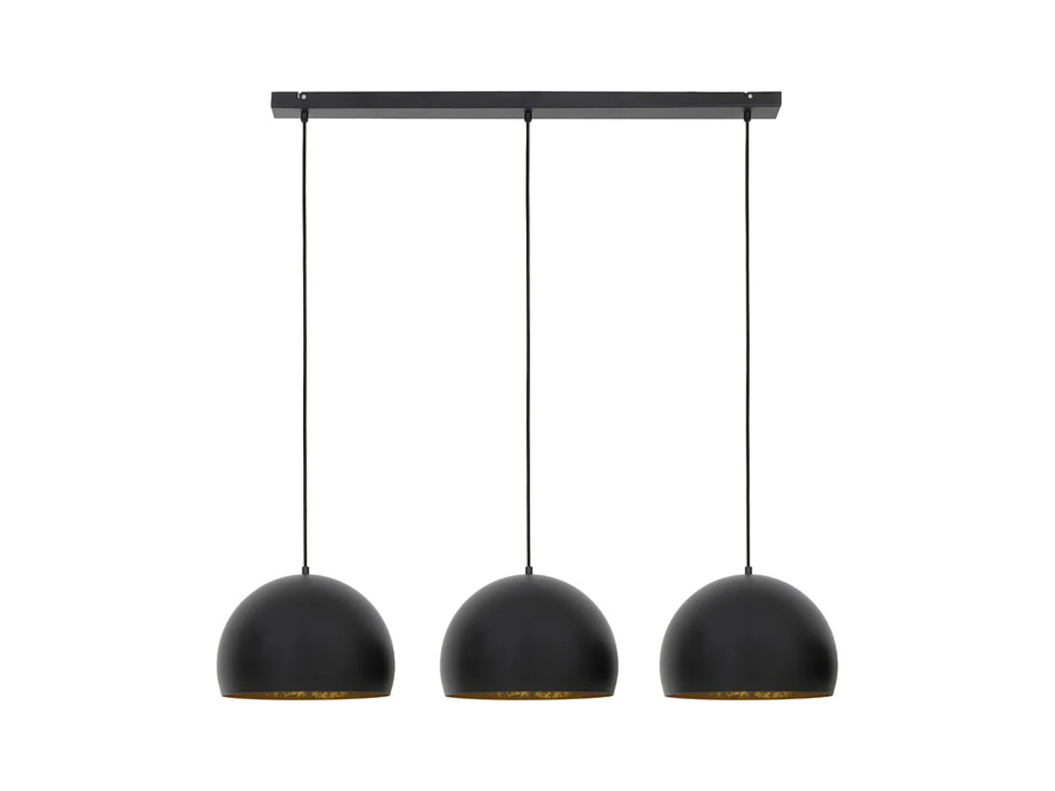 Suspension JAICEY - 120x33x25cm - Noir