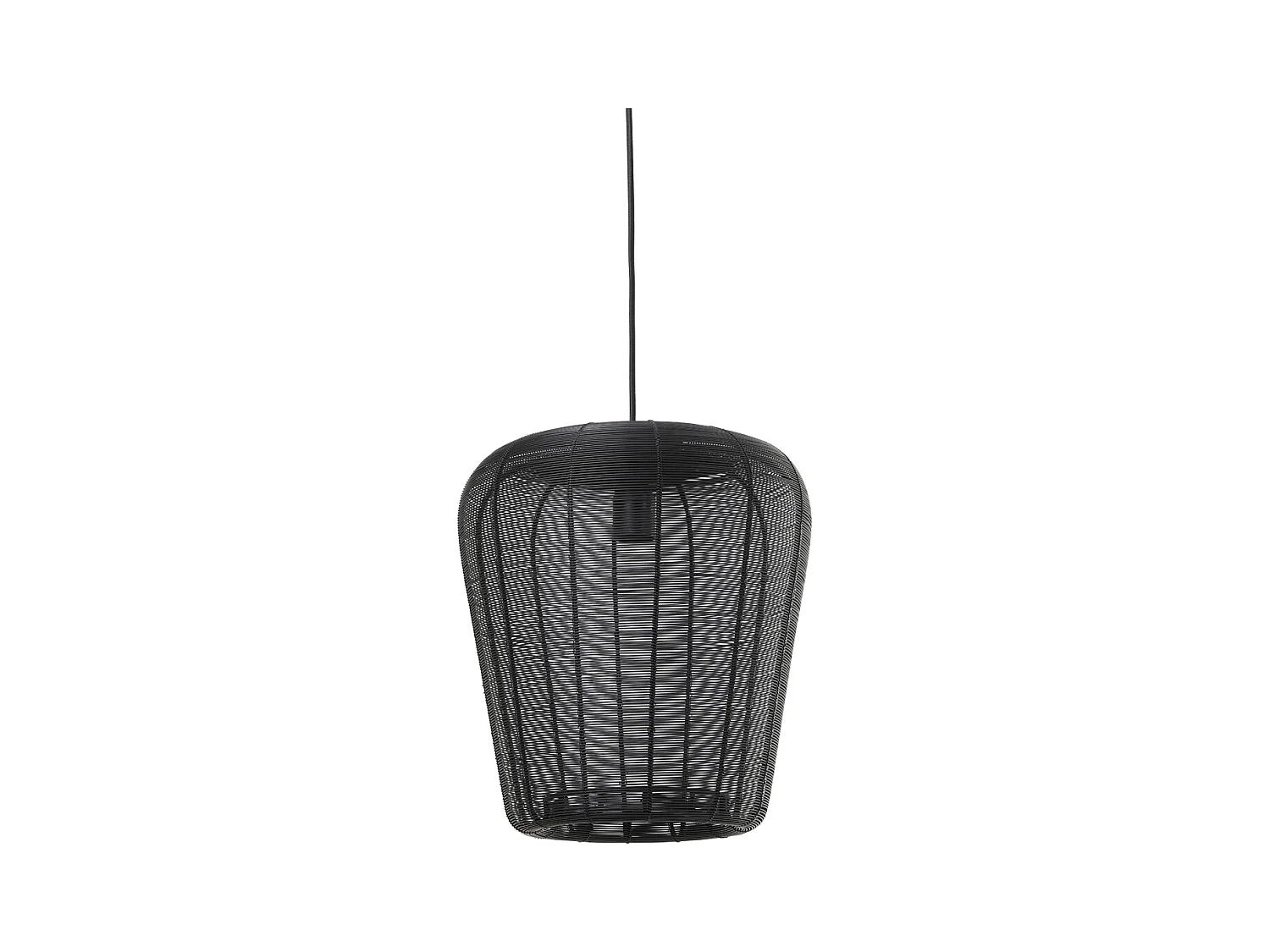 Lampe à suspension ADETA - Ø31x37cm - Noir