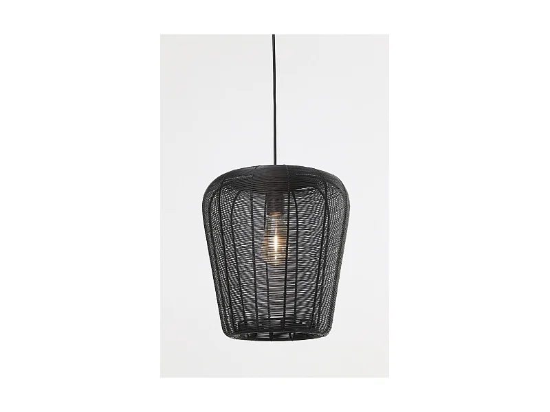 Lampe à suspension ADETA - Ø31x37cm - Noir