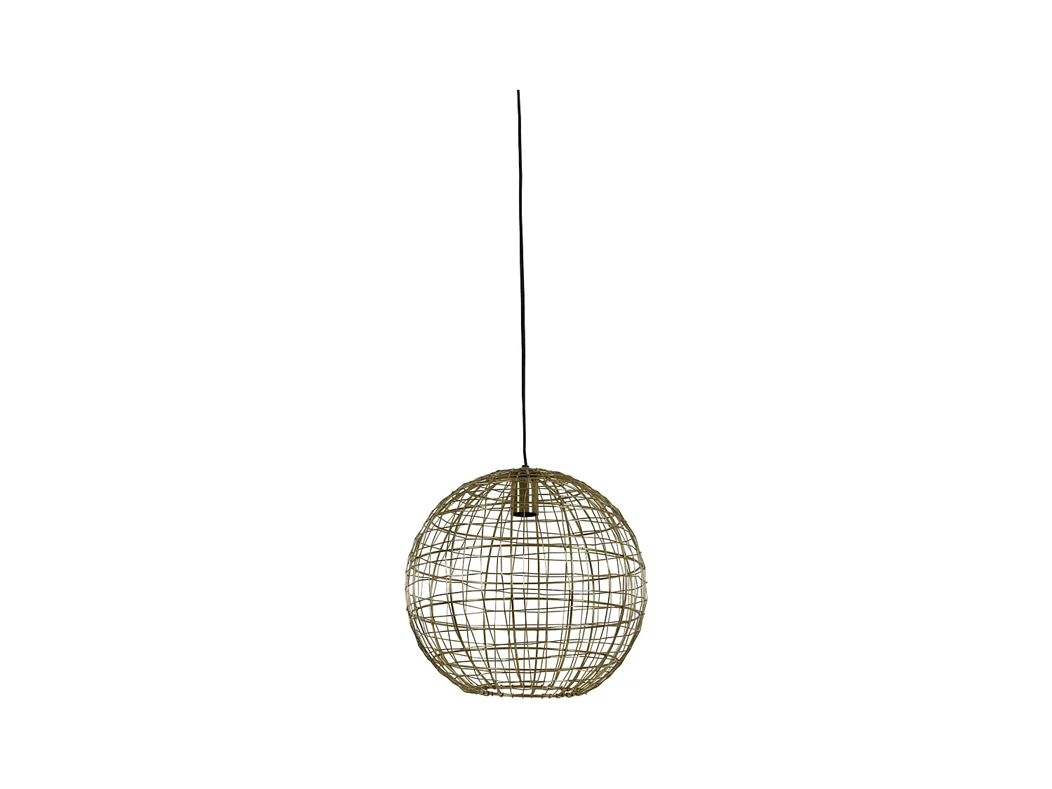 Suspension MIRANA - Ø35x35cm - Doré