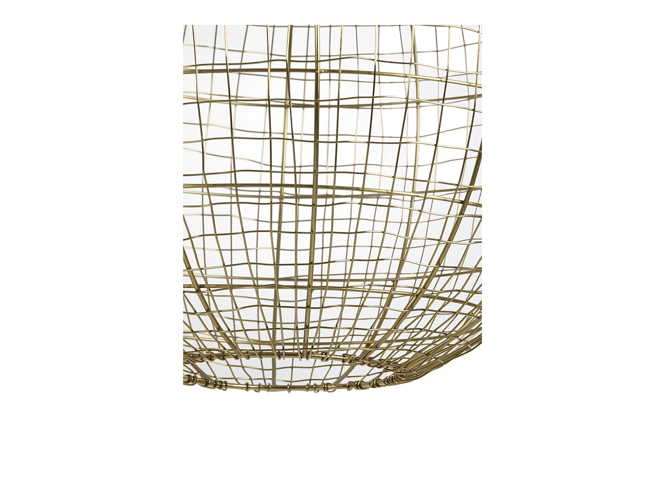 Suspension MIRANA - Ø35x35cm - Doré