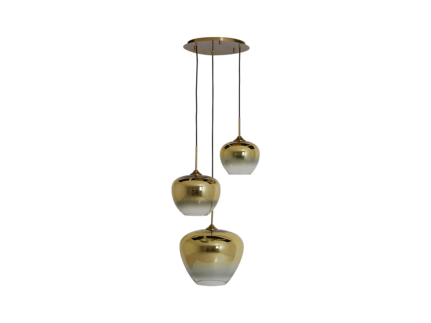 Suspension MAYSON - Ø40x160cm - Doré