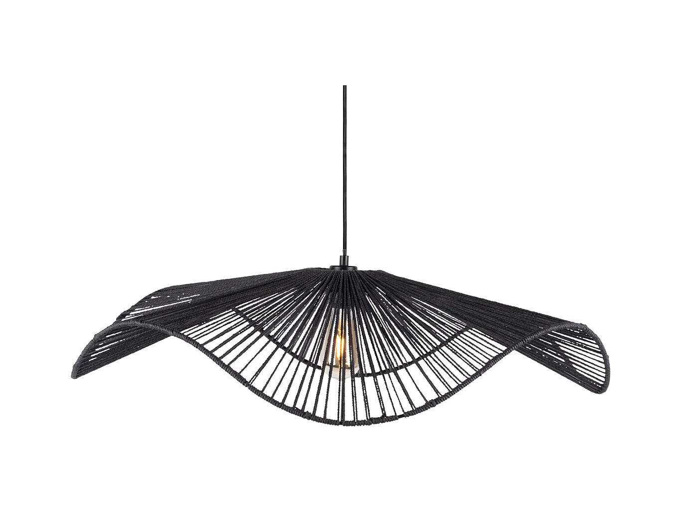 Grande suspension Sombra - Noir