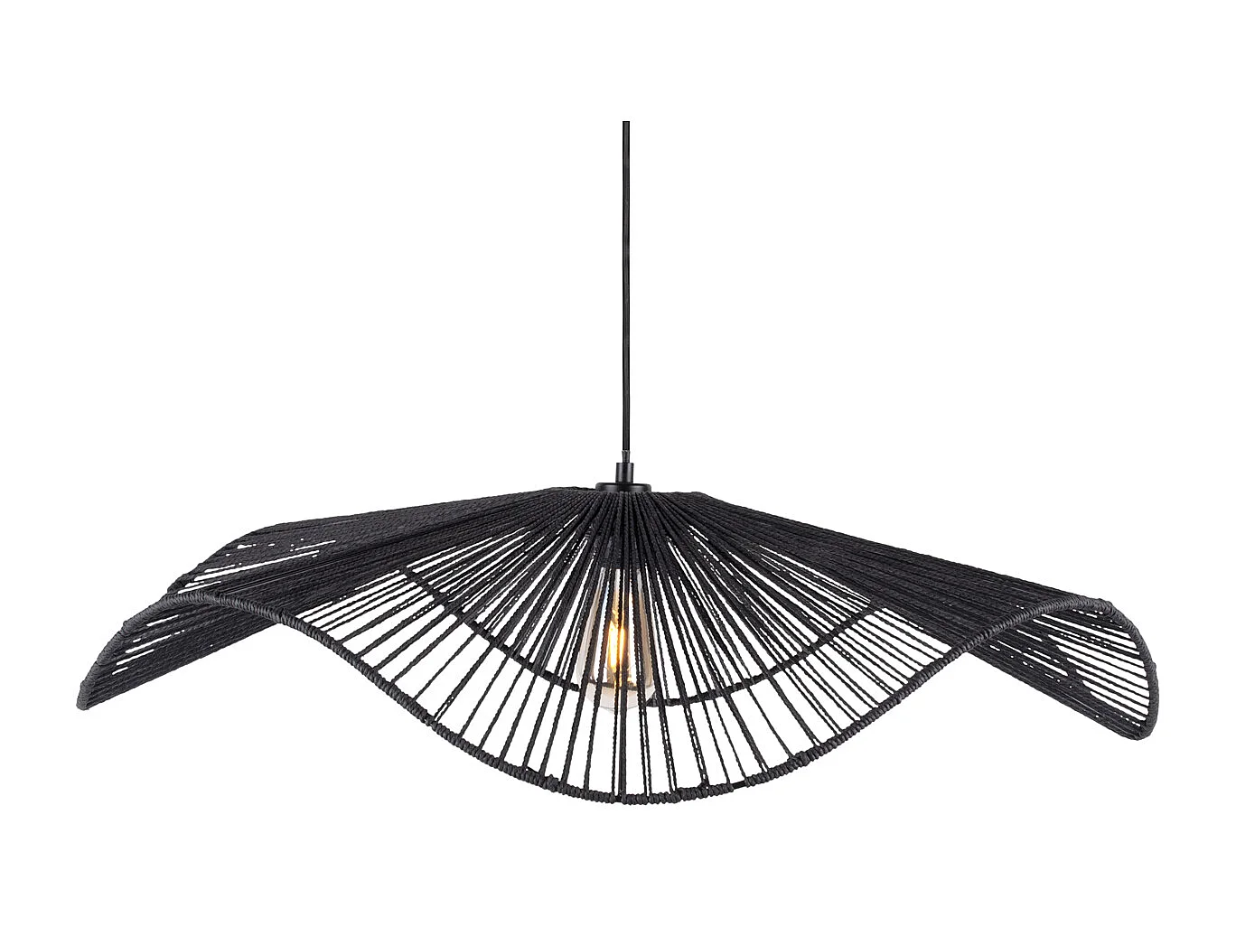 Grande suspension Sombra - Noir