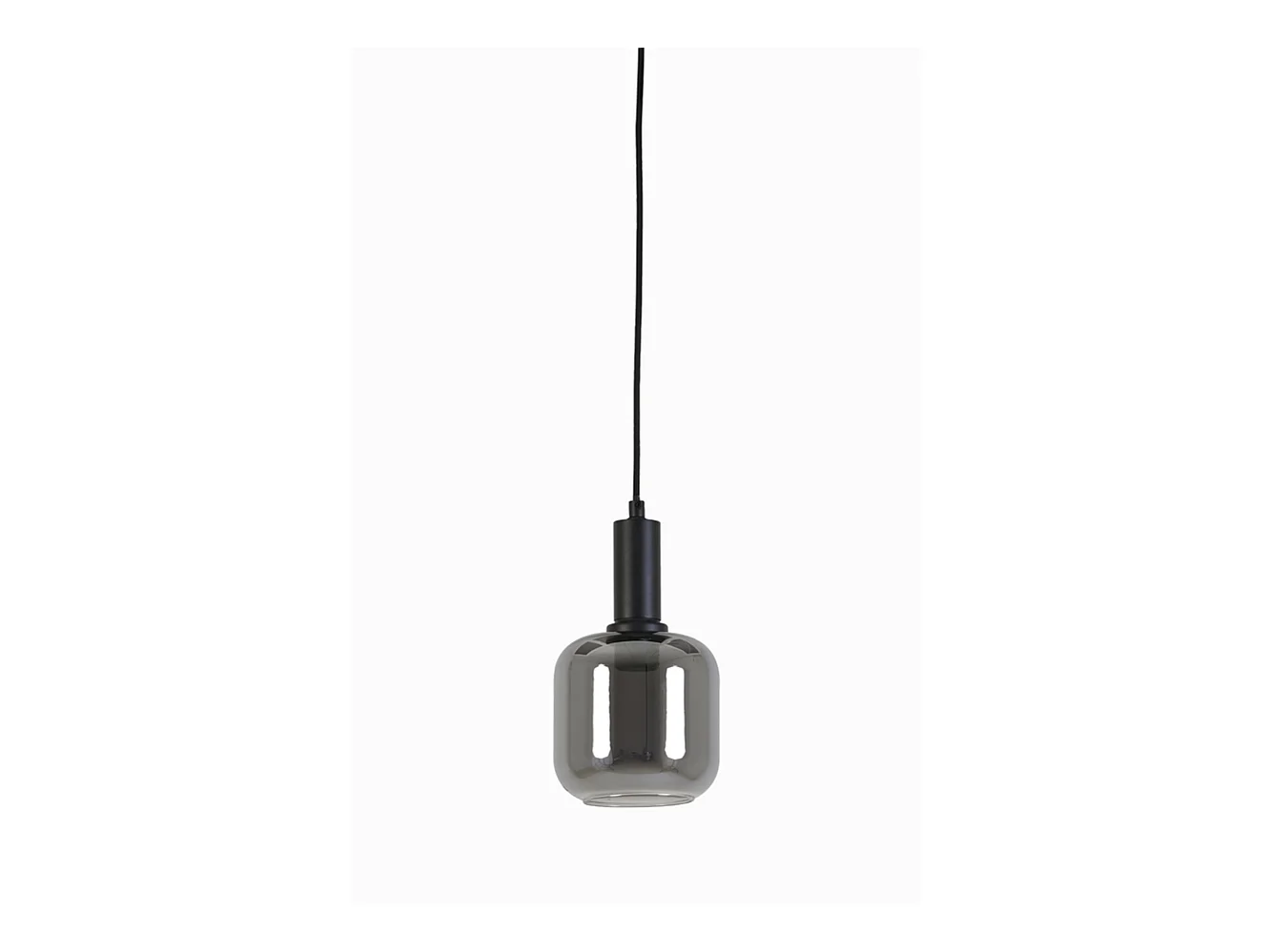 Lampe à suspension LEKAR - Ø21x37cm - Gris