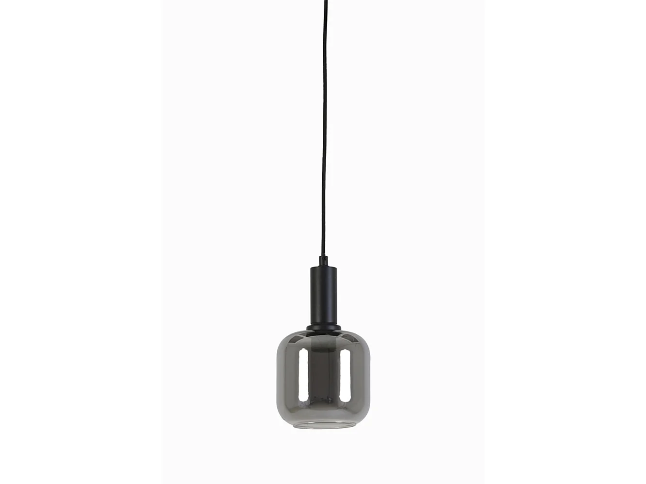 Lampe à suspension LEKAR - Ø21x37cm - Gris
