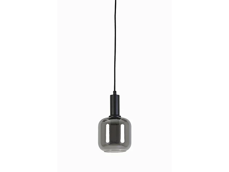 Lampe à suspension LEKAR - Ø21x37cm - Gris