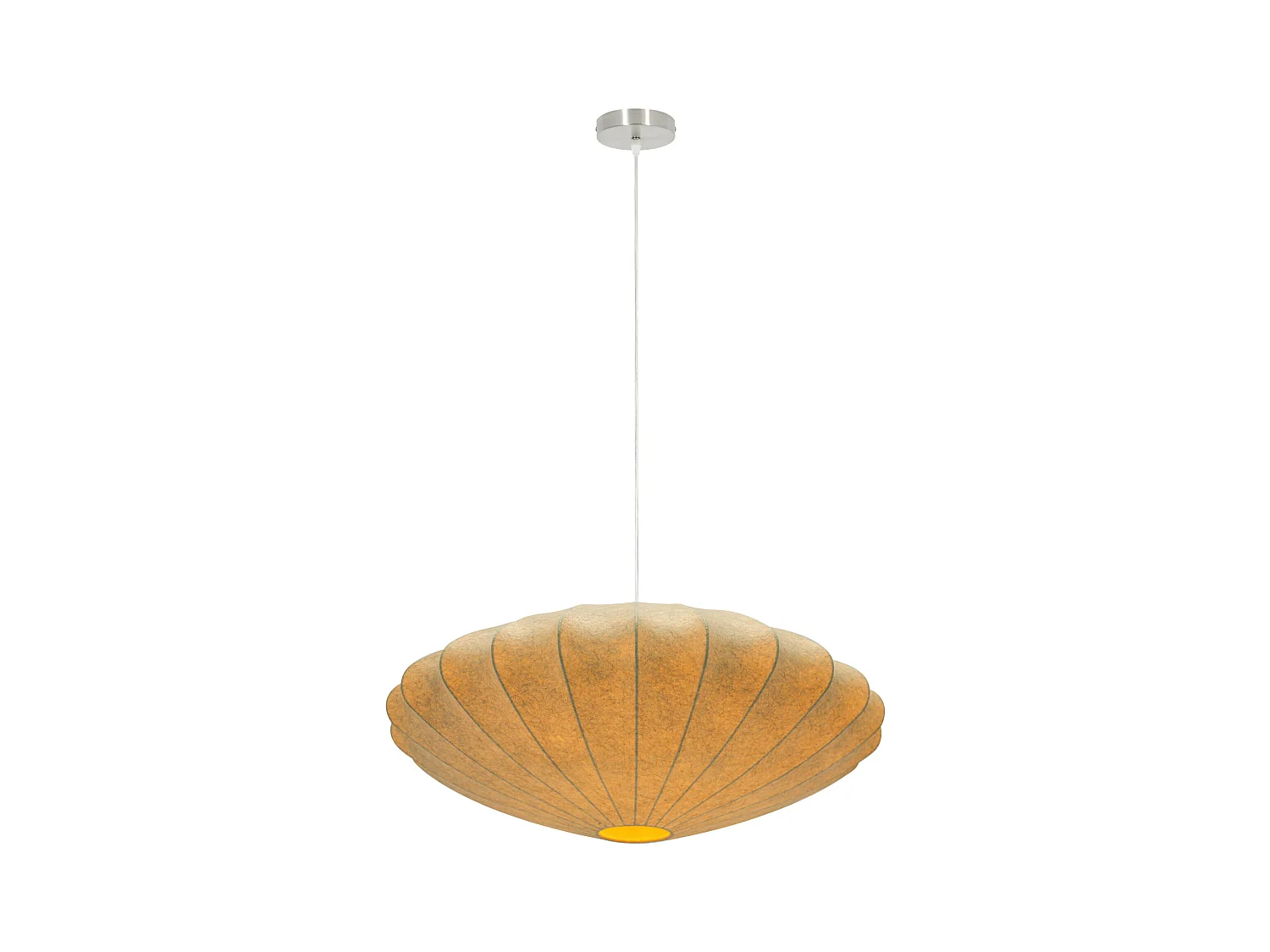 Suspension FAY - Ø70x30cm - Marron