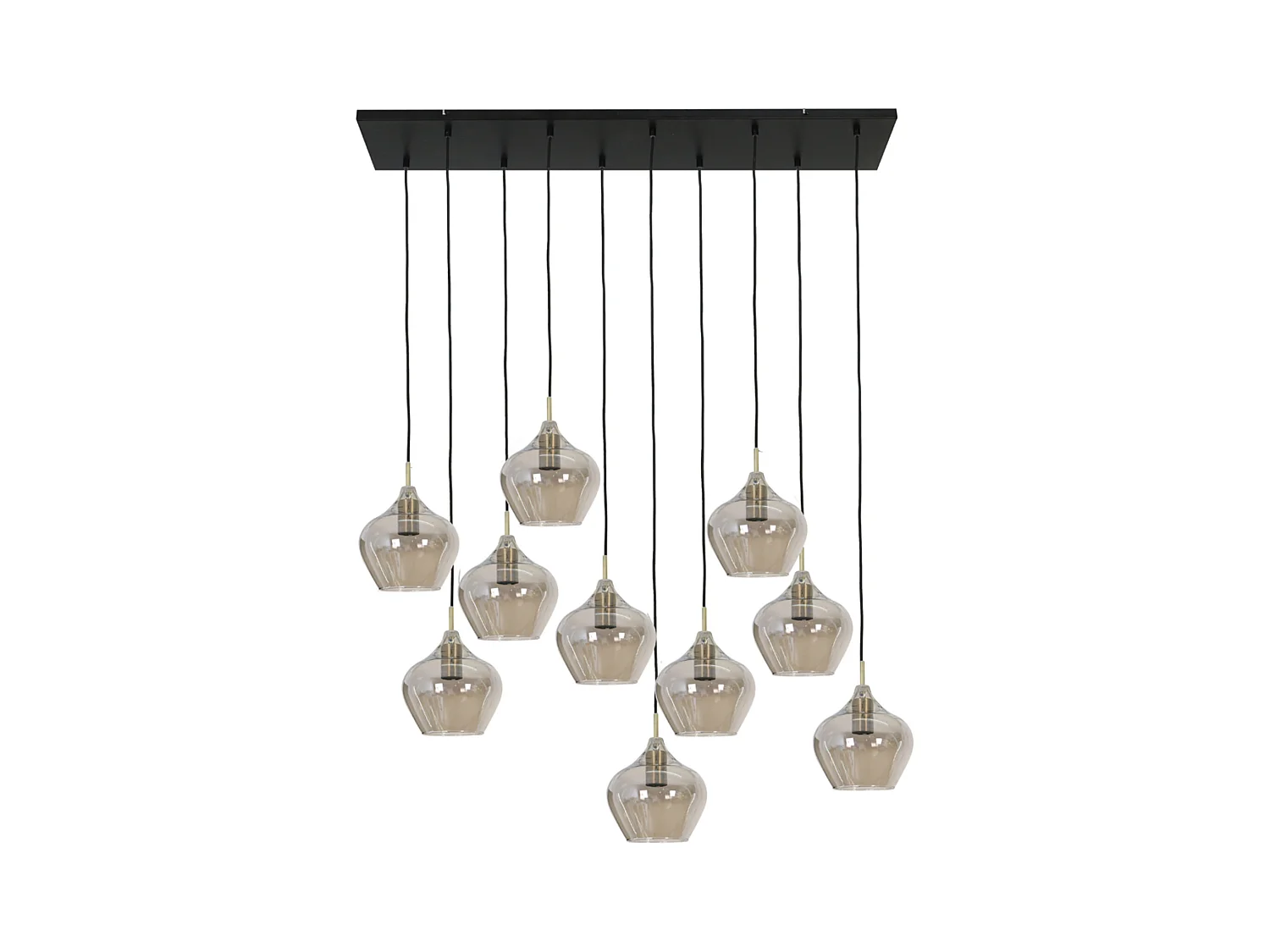 Suspension RAKEL - 124x35x60cm - Bronze