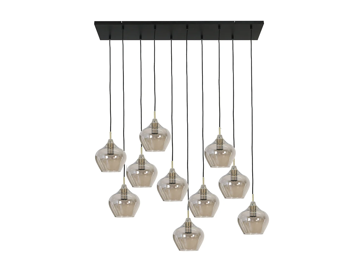 Suspension RAKEL - 124x35x60cm - Bronze
