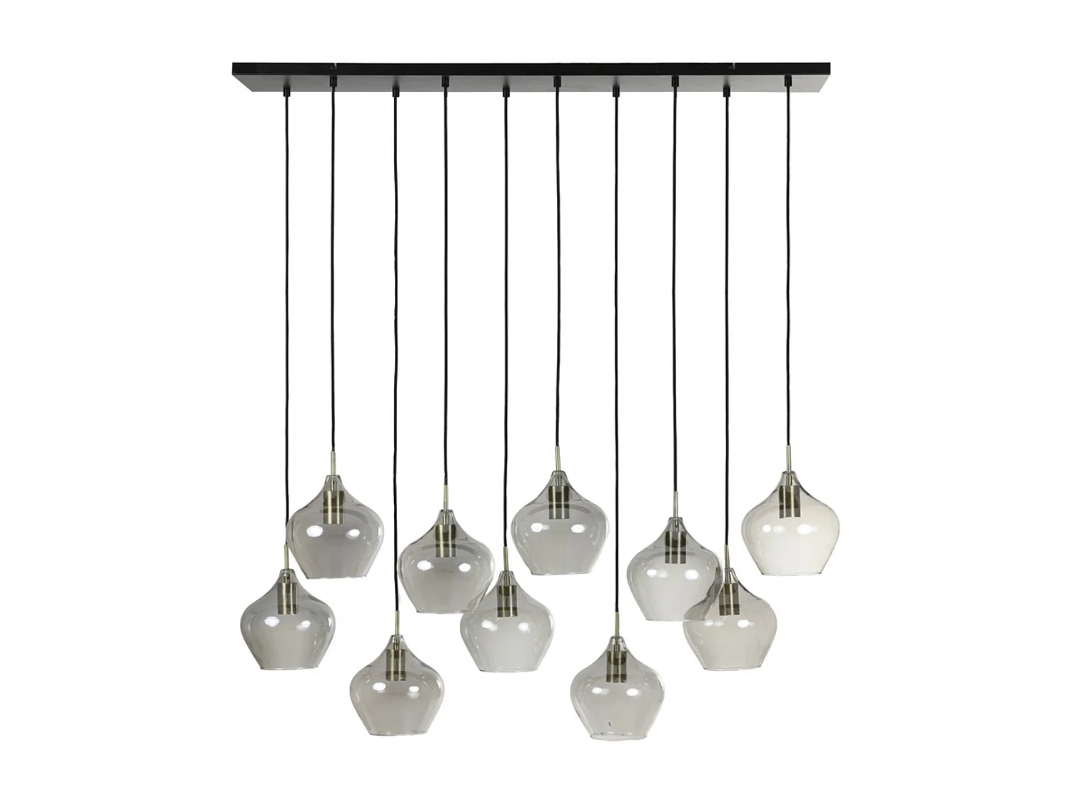 Suspension RAKEL - 124x35x60cm - Bronze