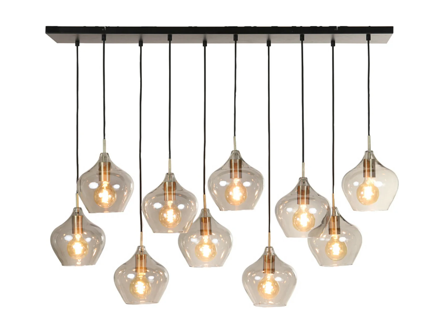 Suspension RAKEL - 124x35x60cm - Bronze