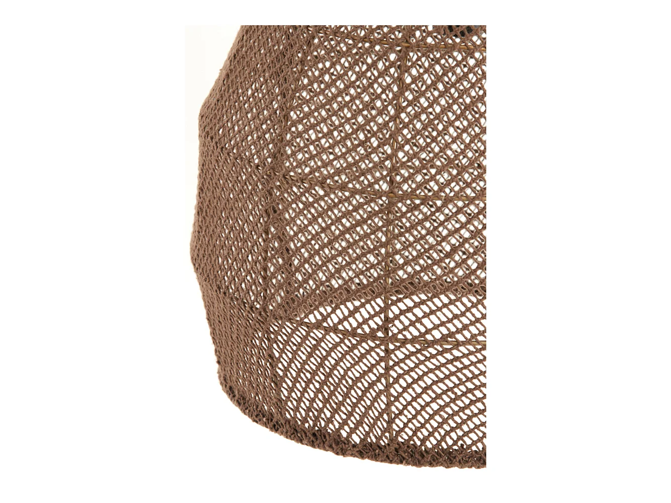 Suspension MAKASSAR - Ø42x42cm - Marron